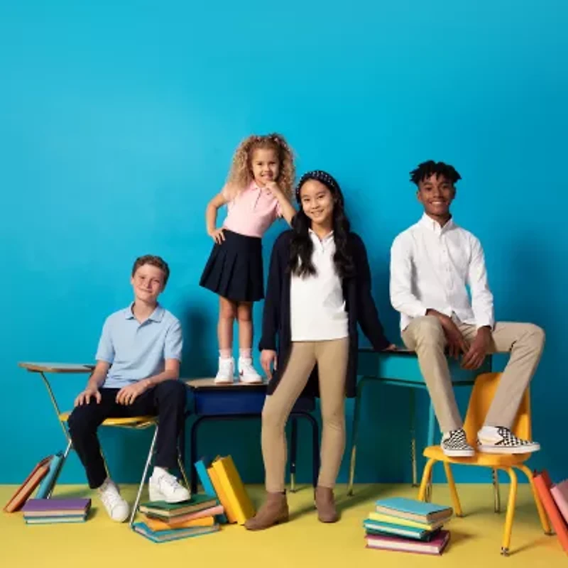 IZOD Pique Little & Big Boys Short Sleeve Stretch Polo Shirt