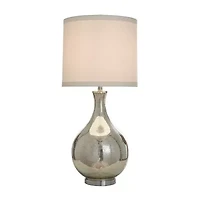 Stylecraft 16 W Mercury Glass Table Lamp