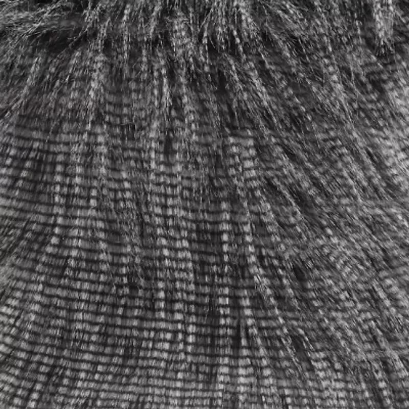 Madison Park Edina Luxury Faux Fur Square Throw Pillow