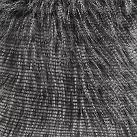 Madison Park Edina Luxury Faux Fur Square Throw Pillow