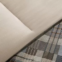 Woolrich White River Softspun Down-Alternative Plaid Comforter Set