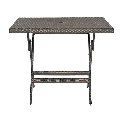 Samana Folding Rattan Side Table