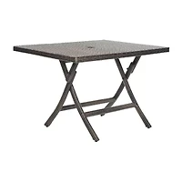 Samana Folding Rattan Side Table