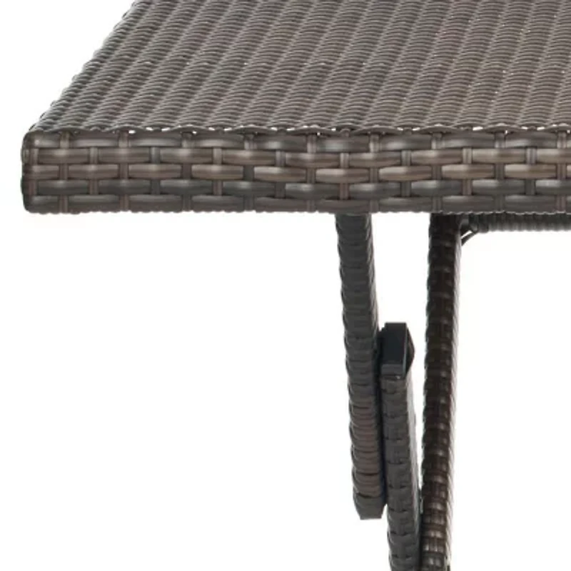 Samana Folding Rattan Side Table