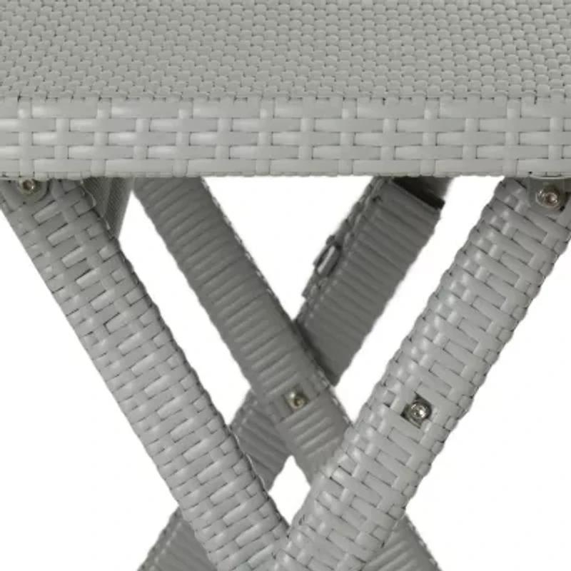 Safavieh Samana Folding Rattan Side Table
