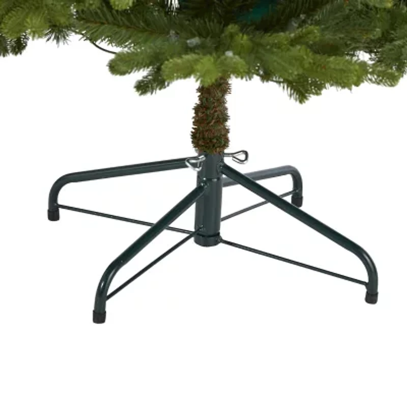 Nearly Natural Washington Fir 1/2 Foot Pre-Lit Fir Christmas Tree