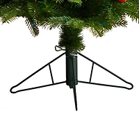 Nearly Natural 5 Foot Pre-Lit Fir Christmas Tree