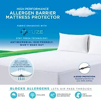 Claritin High Performance Allergen Barrier Mattress Protector