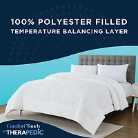 Comfort Touch by Therapedic™ Cooling Midweight Comforter