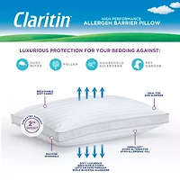 Claritin Allergen Barrier Medium/Firm Density Pillow
