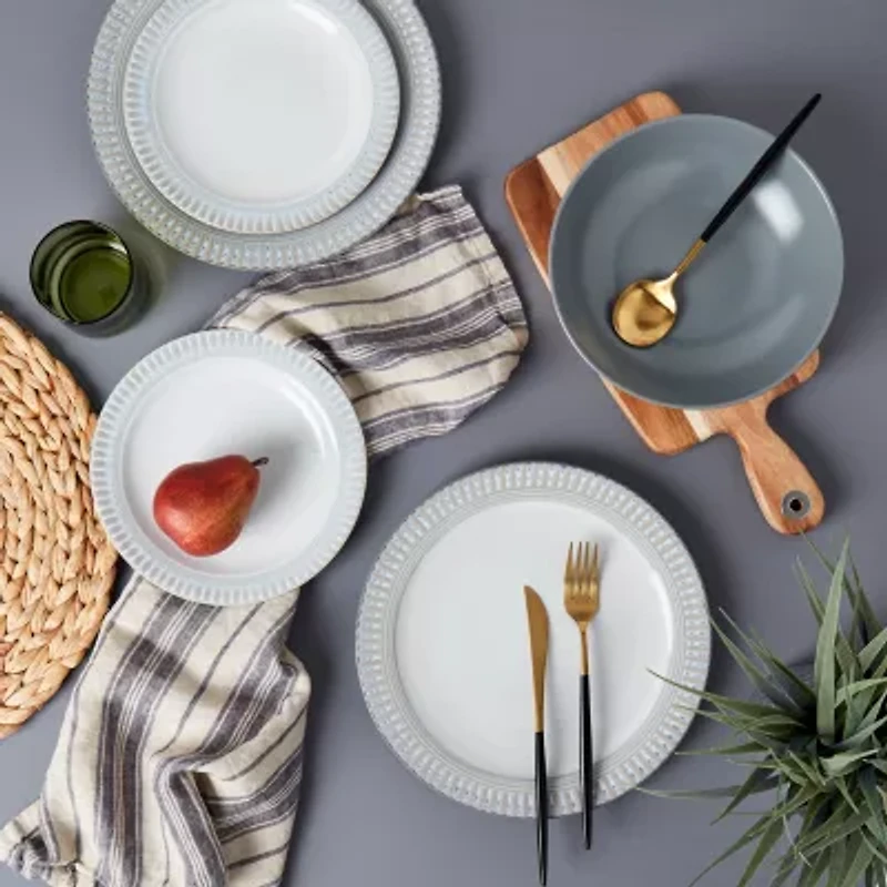 Fieldcrest Cambria 12-pc. Stoneware Dinnerware Set