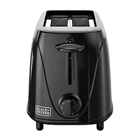 Black+Decker 2-Slice Electric Toaster