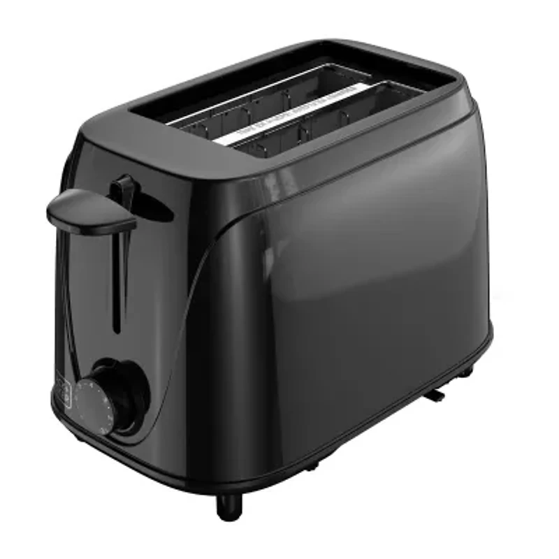 Black+Decker 2-Slice Electric Toaster