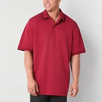 Shaquille O'Neal XLG Big and Tall Mens Regular Fit Short Sleeve Polo Shirt