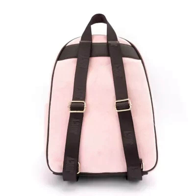 Juicy By Couture On The Right Track Velour Womens Backpack