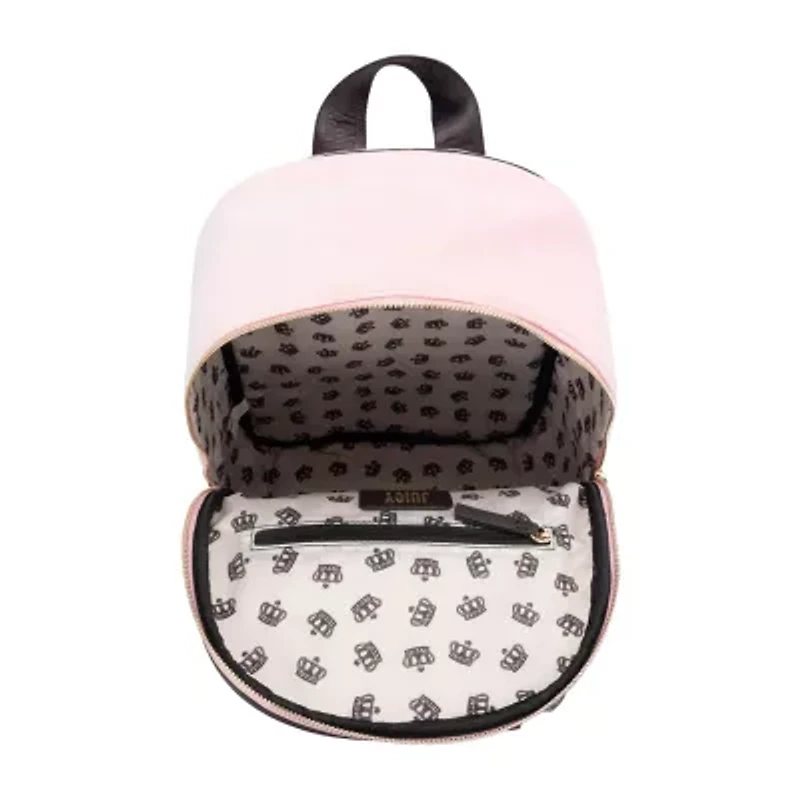 Juicy By Couture On The Right Track Velour Womens Backpack