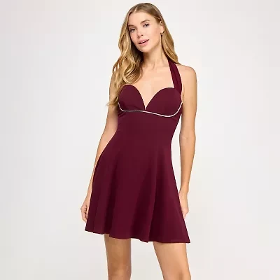 City Triangle Womens Juniors A-Line Dress