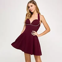 City Triangle Womens Juniors A-Line Dress