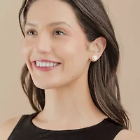 Diamond Blossom (G,Si2) 1 CT. T.W. Lab Grown White Diamond 10K Gold 11mm Round Stud Earrings