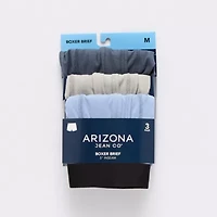 Arizona Mens 3 Pack Boxer Briefs 379140