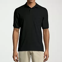 Hanes Ecosmart Unisex Adult Classic Fit Short Sleeve Polo Shirt