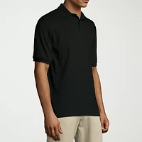 Hanes Ecosmart Unisex Adult Classic Fit Short Sleeve Polo Shirt