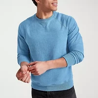 Hanes Mens Crew Neck Long Sleeve Sweatshirt