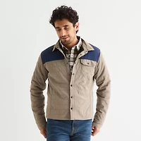 Sierra Pacific Mens Water Resistant Lightweight Shirt Jacket