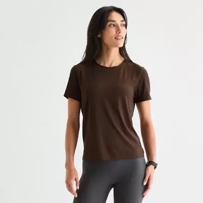 Xersion Womens Performance Crew Neck Short Sleeve T-Shirt