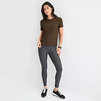 Xersion Womens Performance Crew Neck Short Sleeve T-Shirt