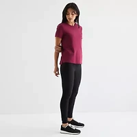 Xersion Womens Cotton Crew Neck Short Sleeve T-Shirt
