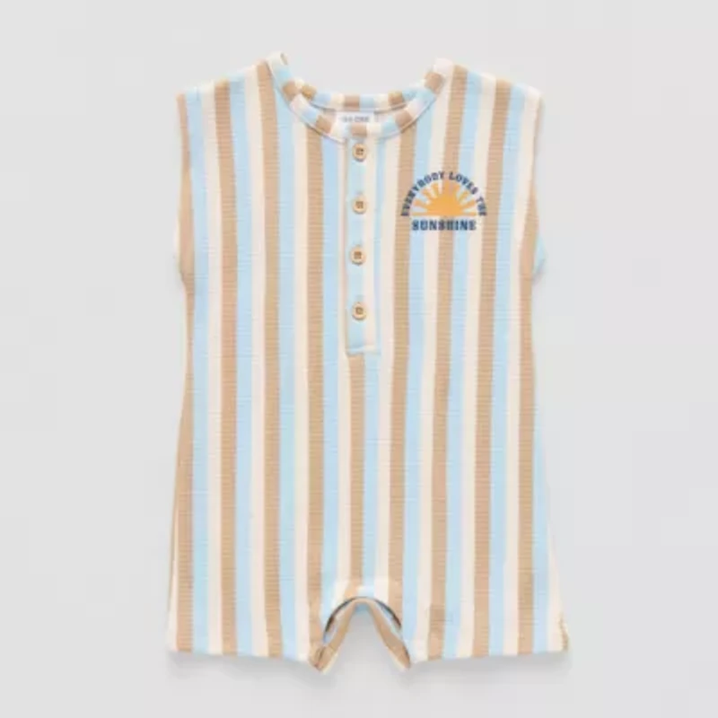 Okie Dokie Baby Boys Sleeveless Romper
