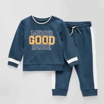 Okie Dokie Baby Boys 2-pc. Pant Set