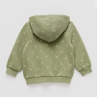 Okie Dokie Baby Boys Fleece Hooded Lightweight Jacket