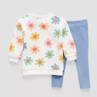 Okie Dokie Baby Girls 2-pc. Pant Set