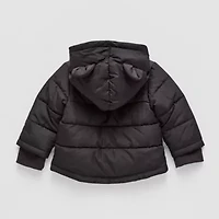 Okie Dokie Baby Boys Water Resistant Heavyweight Puffer Jacket