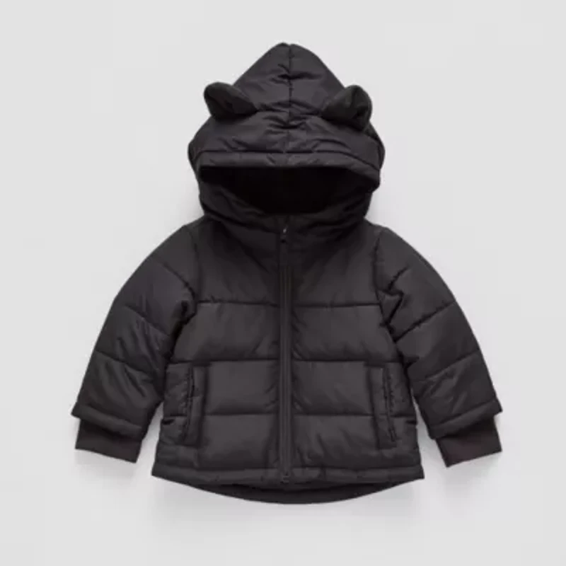Okie Dokie Baby Boys Water Resistant Heavyweight Puffer Jacket
