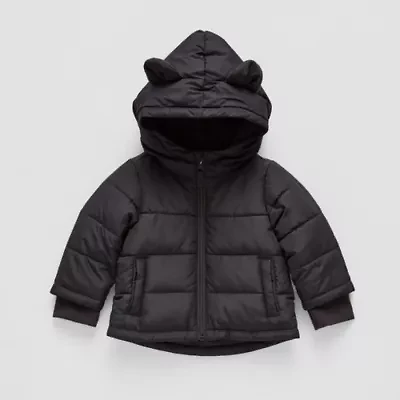 Okie Dokie Baby Boys Water Resistant Heavyweight Puffer Jacket