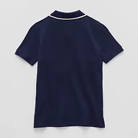 U.S. Polo Assn. Little & Big Kid Boys Short Sleeve Regular Fit Embroidered Shirt