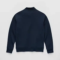 Xersion Little & Big Kid Boys High Neck Long Sleeve Active Quarter-Zip Pullover