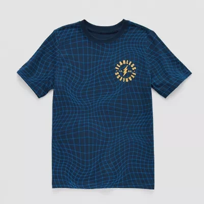 Xersion Little & Big Kid Boys Crew Neck Short Sleeve Regular Fit Graphic T-Shirt