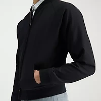 Haggar Stretch Gabardine Mens Lightweight Bomber Jacket