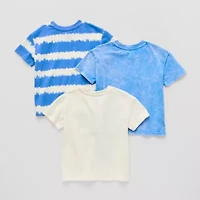Grayson Little Toddler Boys Crew Neck Short Sleeve Regular Fit 3-pc. Graphic T-Shirt