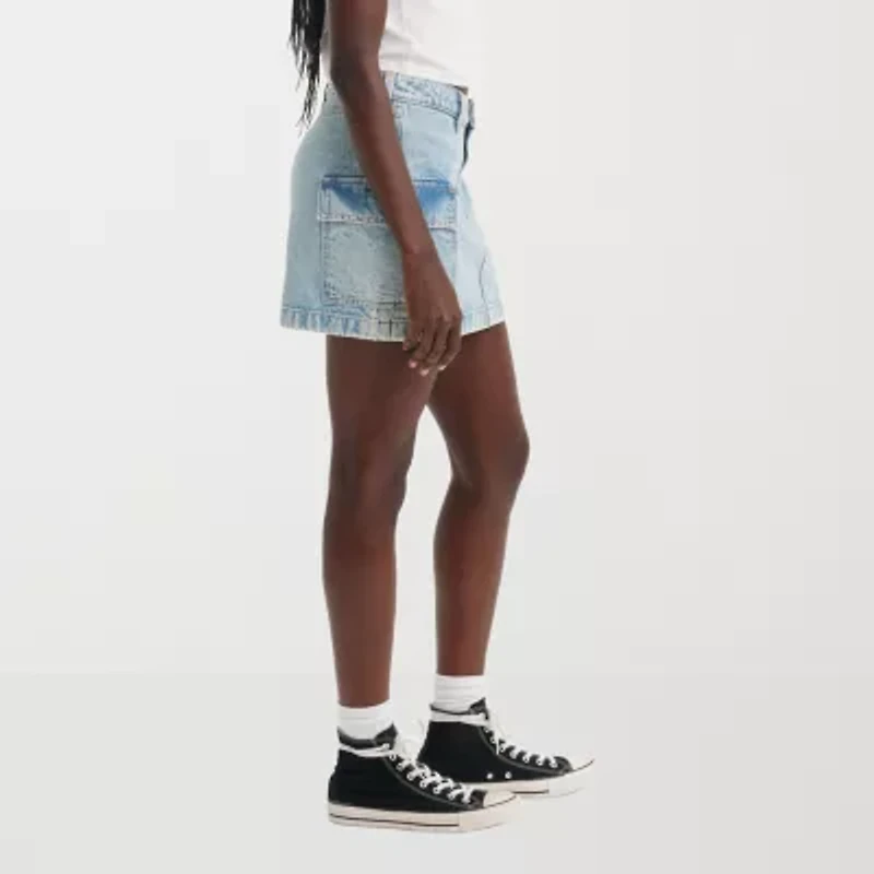 Levi's® Womens Mid Rise Mini Denim Skirt