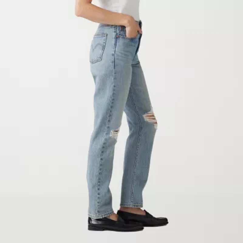 Levi's® Womens High Rise 501 Straight Leg Jean