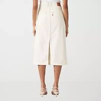 Levi's® Womens Mid Rise Long Denim Skirt