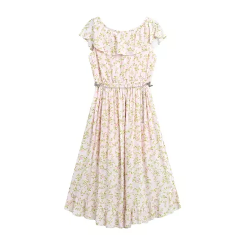 by&by girl Big Kid Girls Sleeveless A-Line Dress