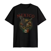 Mens Crew Neck Short Sleeve Regular Fit Graphic T-Shirt