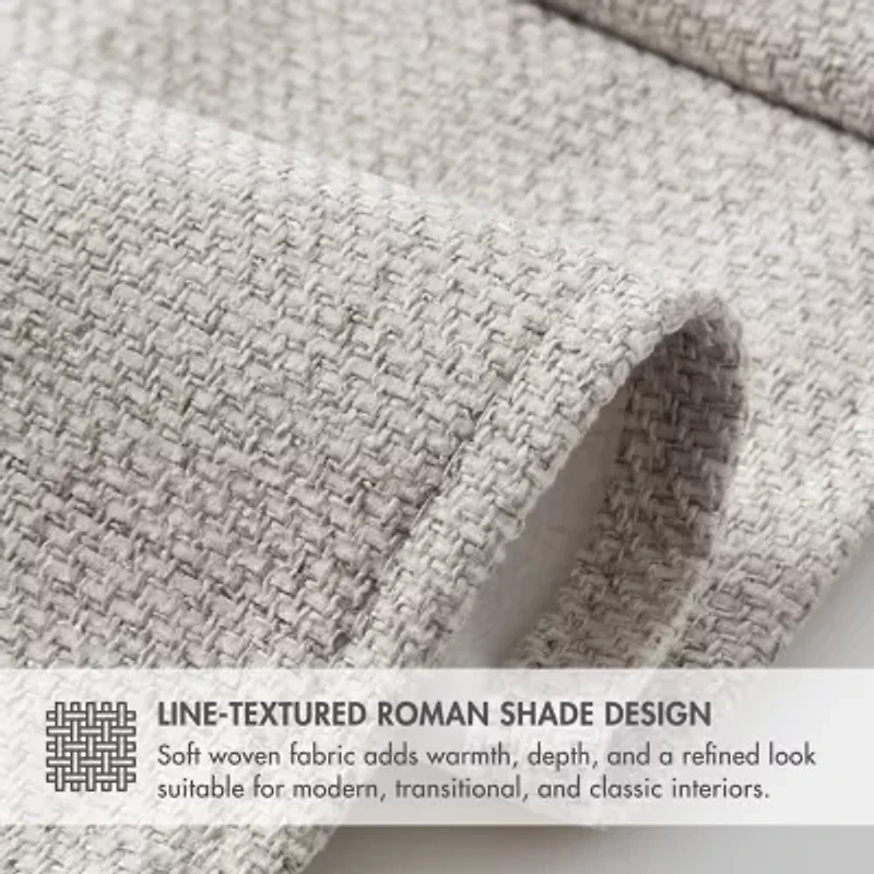 Madison Park Room Darkening Cordless Roman Shade