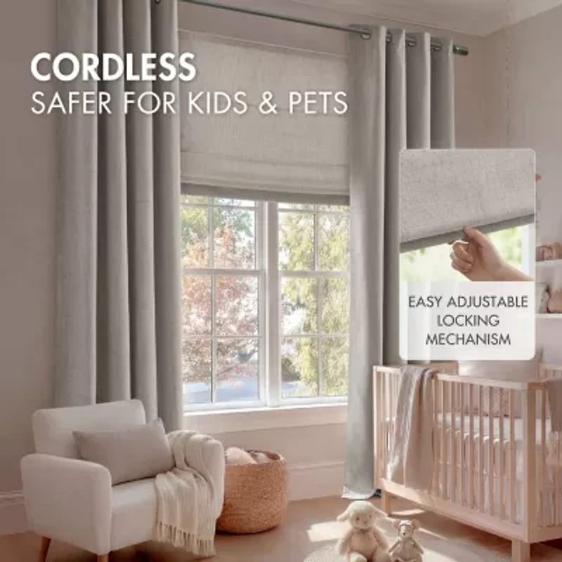 Madison Park Room Darkening Cordless Roman Shade